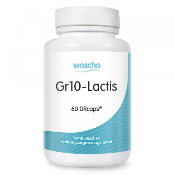 WOSCHA Gr10 – LACTIS Probiotische Bakterien, 60 Vcaps