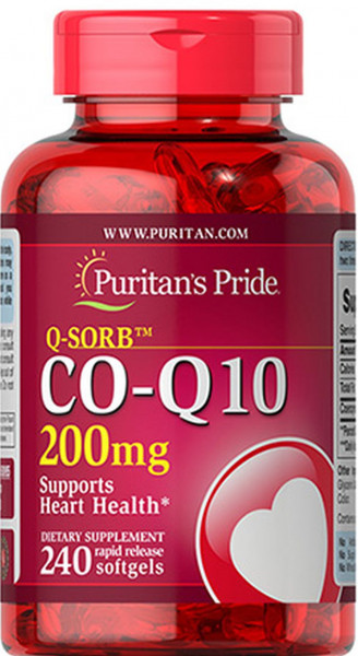 Puritans Pride CO Q-10 200 mg-240 Weichkapseln