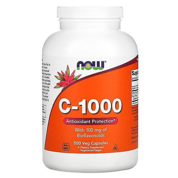 Now Foods C-1000 mit 100 mg Bioflavonoiden- 500 veg. Kapseln