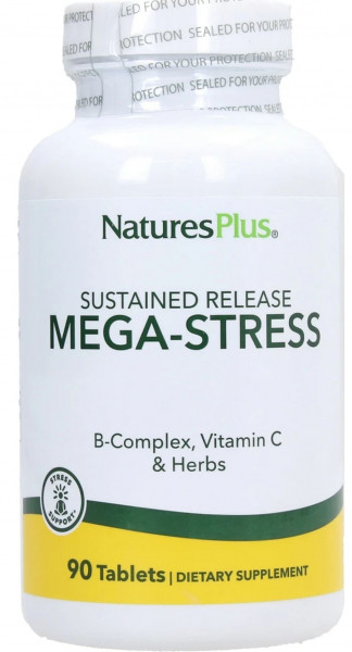 Natures Plus Mega-Stress – 90 veg. Tabletten