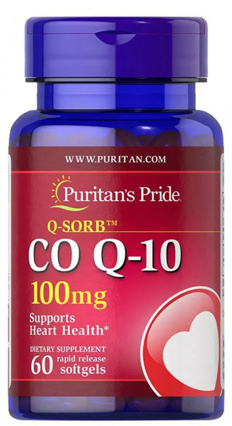 Puritans Pride CO Q-10 100 mg – 60 Weichkapseln