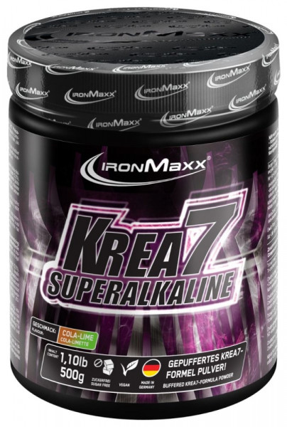 IronMaxx Krea7 Superalkaline Powder - 500g-Dose