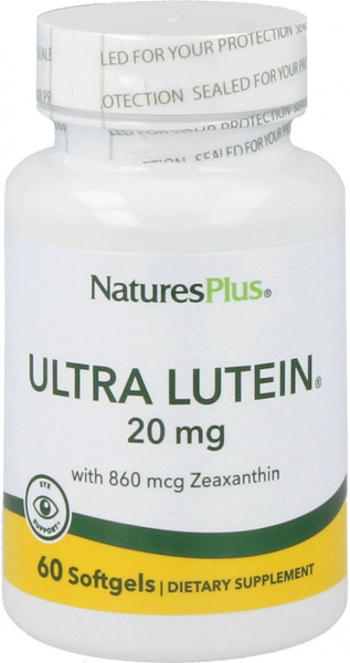 Natures Plus Ultra Lutein 20 mg-60 Weichkapseln
