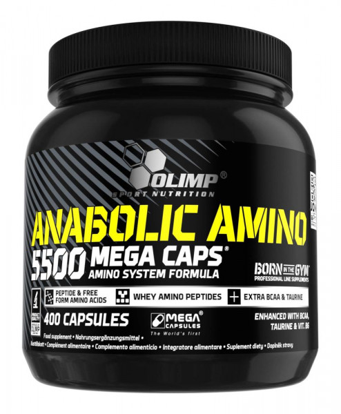 Olimp Anabolic Amino 5500 Mega Caps - 400 Kapseln