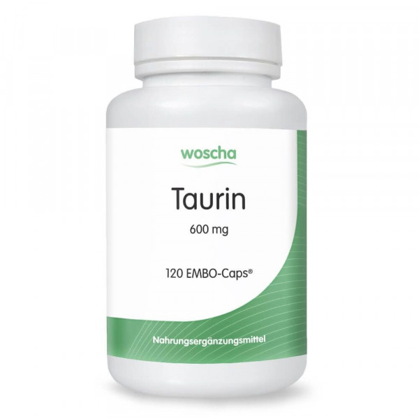 Woscha Taurin 600 mg - 120 K-Caps