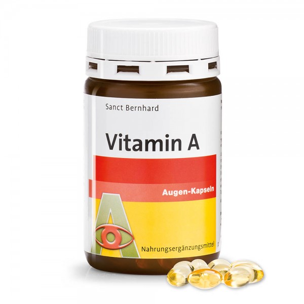 Sanct Bernhard - Vitamin A-Augen-Kapseln - 180 Kapseln