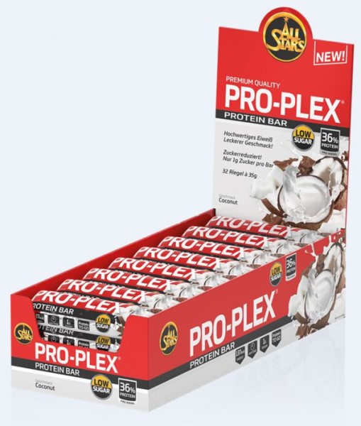 All Stars Pro-Plex Protein Bar - 32 Riegel