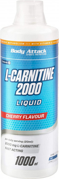 Body Attack L-CARNITINE 2000 LIQUID - 1000 ml
