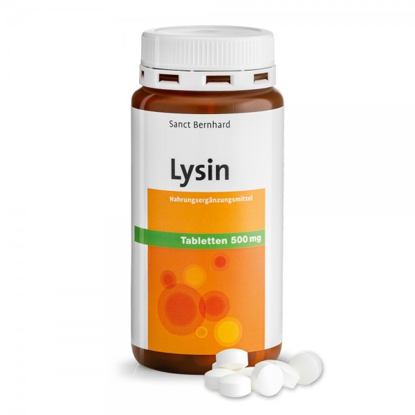 St. Bernhard L-Lysin 500 mg 180 Tabletten