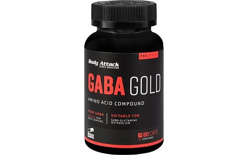 Body Attack Gaba Gold - 80 Kapseln