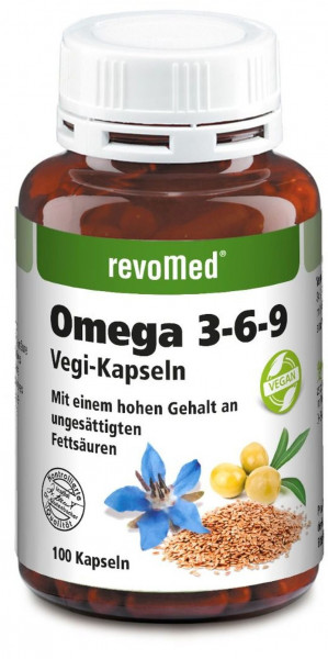 Revomed Omega 3-6-9- 100 Kapseln