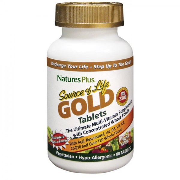 Natures Plus Source of Life® GOLD - 90 Tabletten