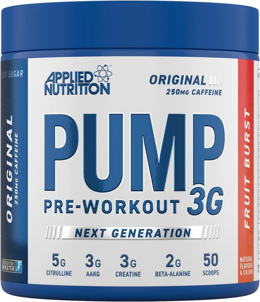 Applied Nutrition Pump Pre-Workout 3G – 375 g - Dose