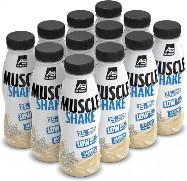 All Stars Muscle Shake – 12 Flaschen a 330 ml