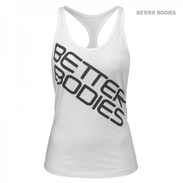 Better Bodies Printed T-back - White