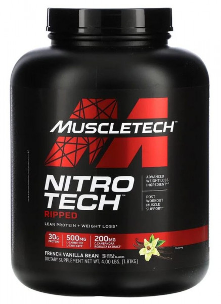 Muscletech Nitro-Tech Ripped - 1,8 Kg-Dose