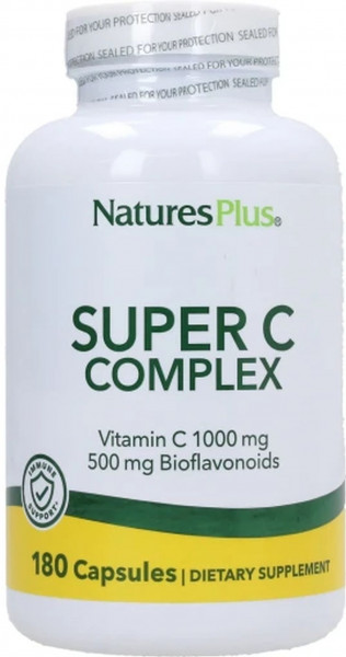Natures Plus Super C Complex-180 Kapseln