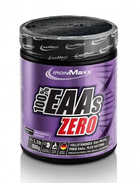 IronMaxx 100% EAAs Zero - 500 g