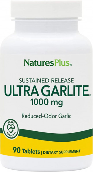 Natures Plus Ultra Garlite 1000 mg- 90 Tabletten