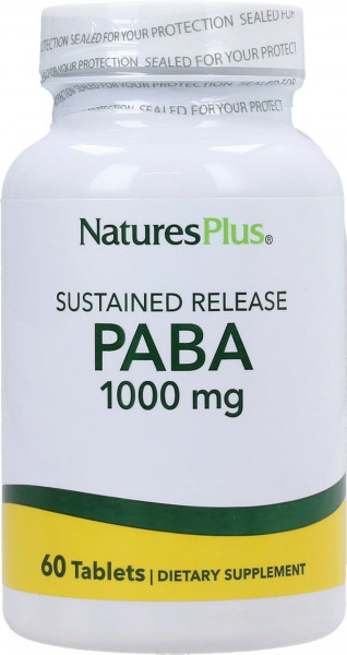 Natures Plus PABA 1000 mg-60 Tabletten