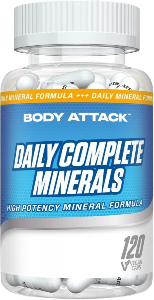 Body Attack Daily Complete Minerals - 120 Kapseln