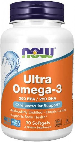 NOW Foods Ultra Omega-3 - 90 Softgels