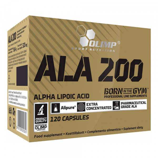 Olimp ALA 200 Alpha-Lipoic Acid - 120 Kapseln