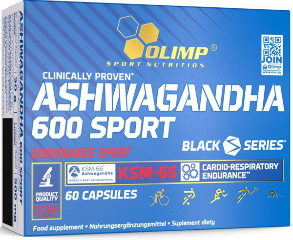 Olimp Ashwagandha 600 Sport - 60 Kapseln