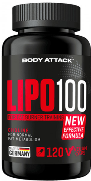 Lipo 100 Body Attack - 120 Kapseln