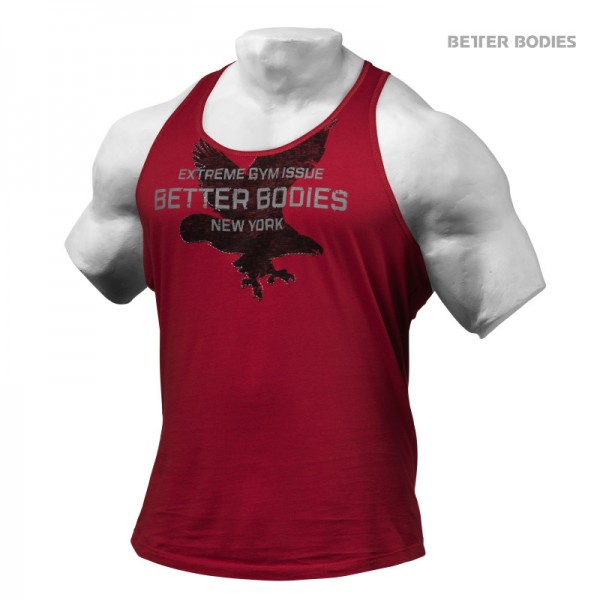 Better Bodies Front Printed T-Back - Jester Red