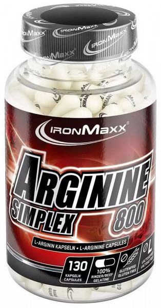 IronMaxx Arginine Simplex 800 - 130 Kapseln