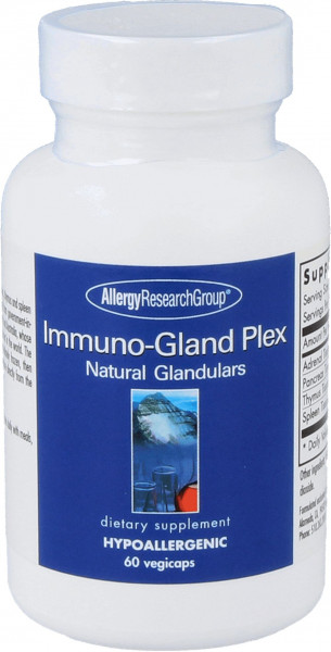 Allergy Research Group Immuno-Gland Plex- 60 vegicaps