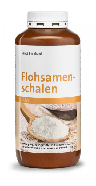 Sanct Bernhard Flohsamenschalen-Pulver – 400g-Dose