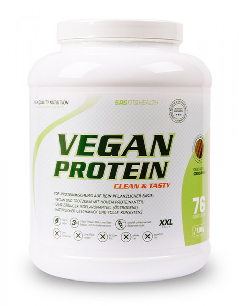 SRS Vegan Protein Clean & Tasty - 1900g-Dose