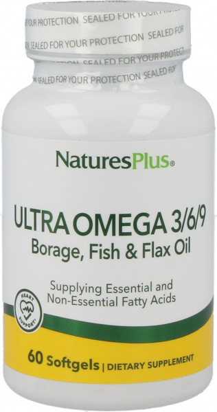 Natures Plus Ultra Omega 3/6/9 – 60 Softgels