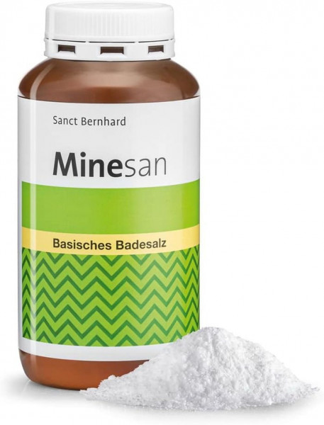 Sanct Bernhard Minesan Basisches Badesalz – 500 g