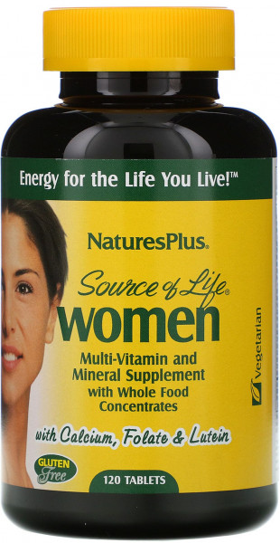 Natures Plus Source of Life Women- 120 Tabletten