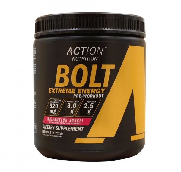 Action Nutrition Bolt Extreme Energy - 232 g - Dose