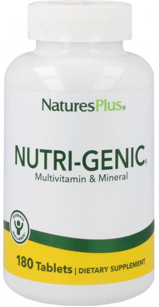 Natures Plus Nutri-Genic - 180 Tabletten