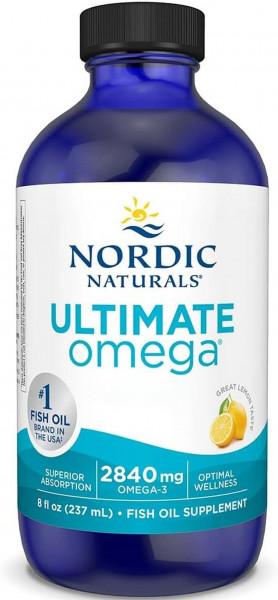 Nordic Naturals Ultimate Omega 2840 mg Zitronengeschmack-237 ml