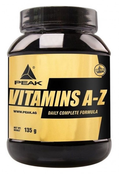 Peak Vitamins A-Z - 180 Tabletten