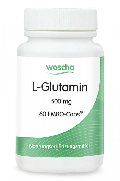 Woscha L-Glutamin 500 mg – 60 Embo-Caps