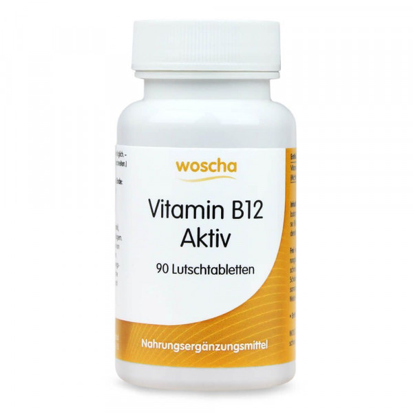 Woscha Vitamin B12 Aktiv 90 Lutschtabletten