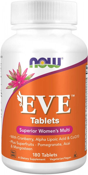 Now Foods Women's Multi Eve - 180 Tabletten