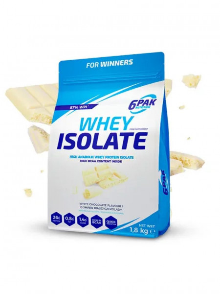 6PAK Nutrition Whey Isolate – 1,8 kg