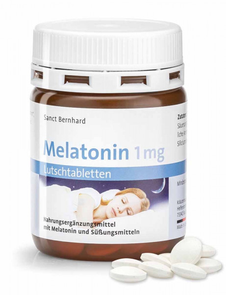 Sanct Bernhard Melatonin 1 mg – 120 Lutschtabletten