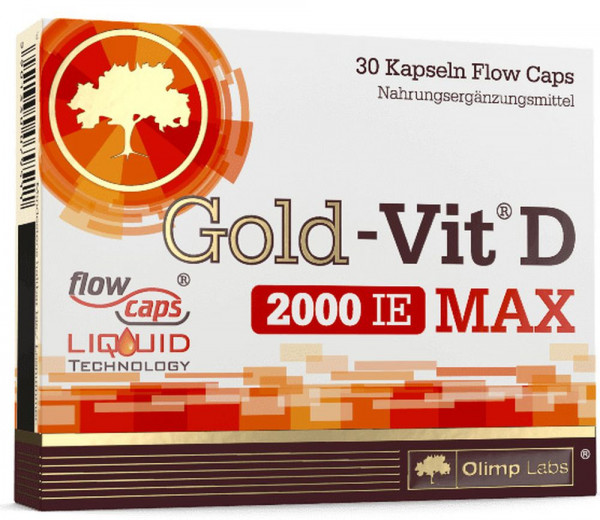 Olimp Gold-Vit D 2000 IE MAX- 30 Flüssigkapseln