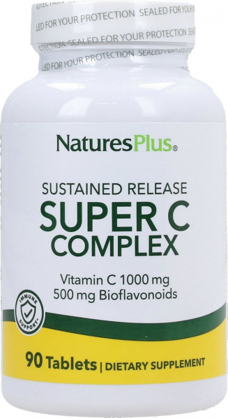 Natures Plus Super C Complex-90 Tabletten