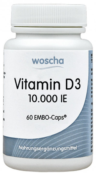Woscha Vitamin D3 10000 IE - 60 Embo-caps