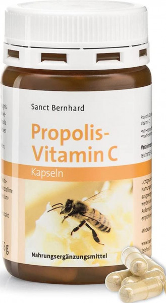 Sanct Bernhard Propolis-Vitamin C - 90 Kapseln